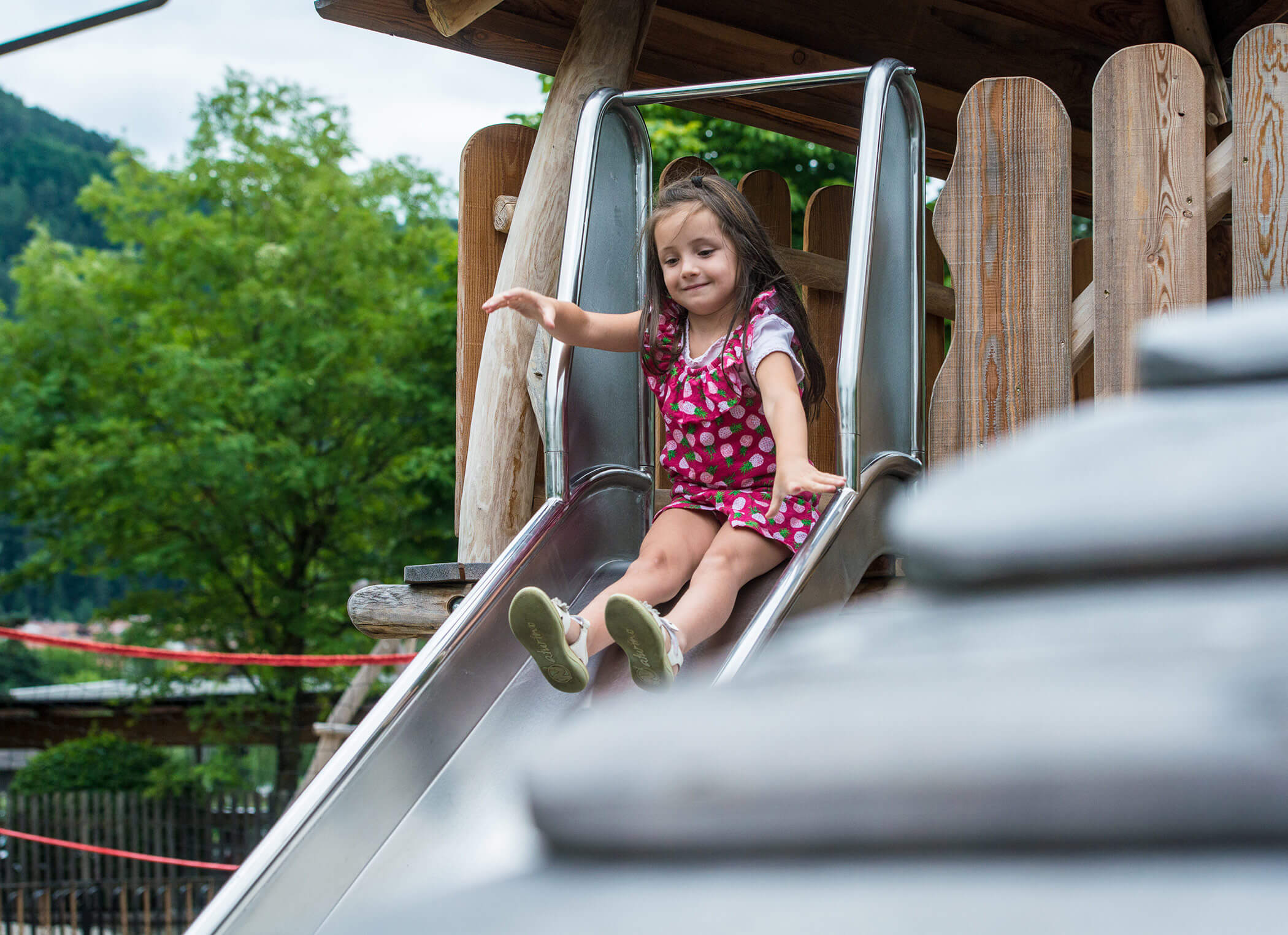Spielplatz beim Hotel