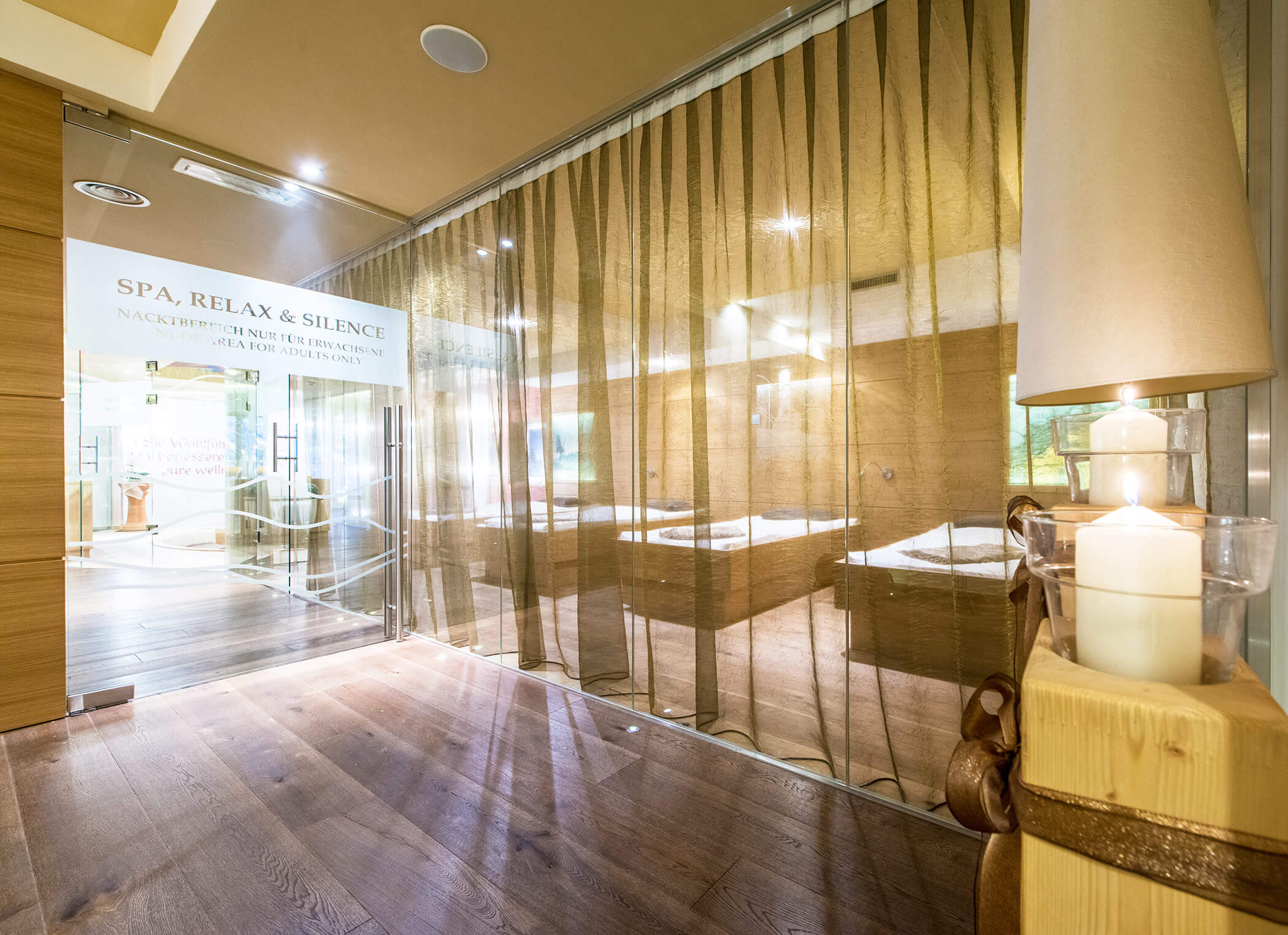 Wellnessbereich mit Ruhezone