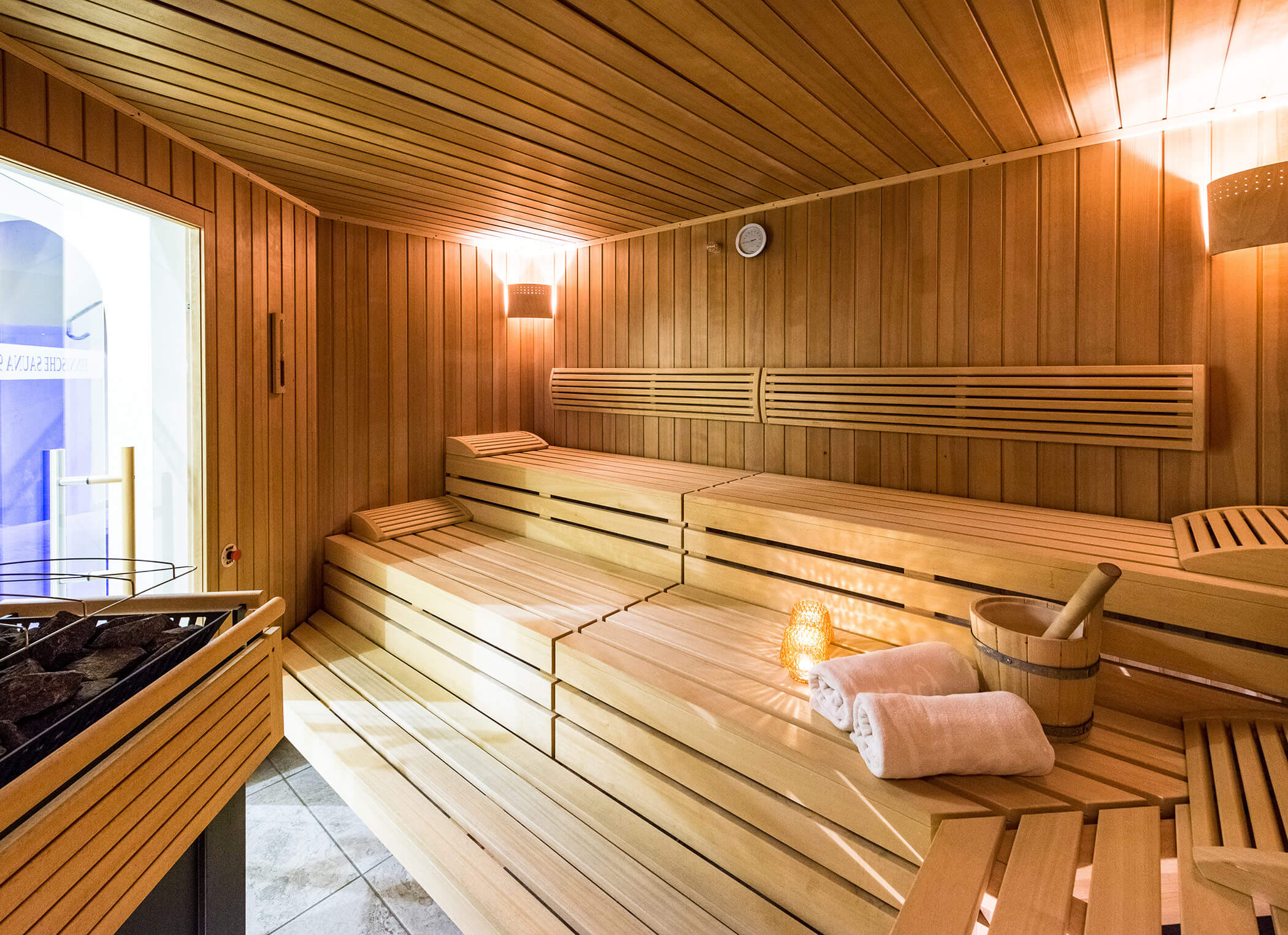 Sauna dell'hotel